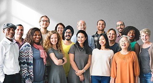big group of people 