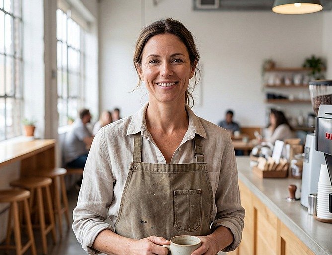 coffee shop assistant Pixabay image 